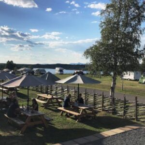 Uteservering Lena´s Kök & Bar, Särna Camping